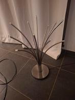 Mooie Metalen led lamp met touche bediening in de voet, Ophalen, Zo goed als nieuw, Metaal, Modern