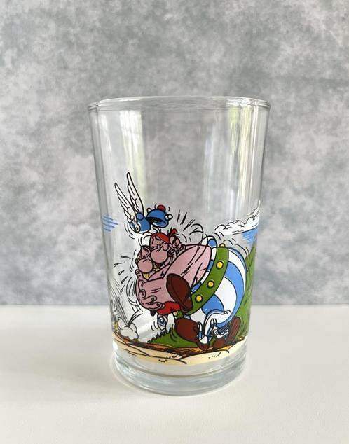 Verre à eau Astérix - 1989, Verzamelen, Glas en Drinkglazen, Gebruikt, Waterglas, Ophalen of Verzenden