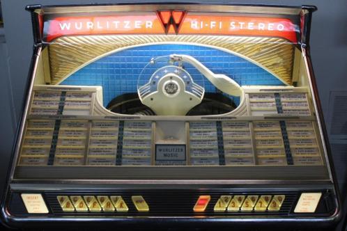 Prachtige Wurlitzer 2410 Jukebox, Collections, Machines | Jukebox, Utilisé, Wurlitzer, 1950 à 1960, Avec singles, Enlèvement ou Envoi