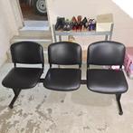 Banc salle d'attente 3 places, Comme neuf, Banc droit, Trois personnes, Moins de 75 cm