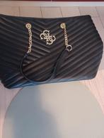 Grand sac à main noir Guess, Bijoux, Sacs & Beauté, Enlèvement, Neuf, Noir, Sac à bandoulière