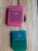 2 cartes mémoire Sony Playstztion, Ophalen