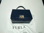 Handtas Furla donkerblauw., Ophalen, Zo goed als nieuw, Blauw, Handtas