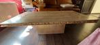Table de salon (style marbrée), Maison & Meubles, 100 à 150 cm, Moins de 50 cm, Marbrée, Enlèvement