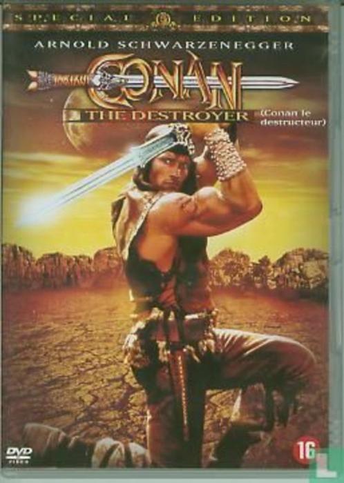 Conan The Destroyer (1984) - dvd, Cd's en Dvd's, Dvd's | Avontuur, Zo goed als nieuw, Vanaf 16 jaar, Verzenden