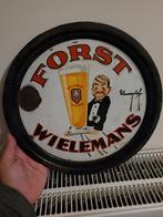 Geëmailleerd dienblad van Forst Wielemans, Verzamelen, Biermerken, Ophalen of Verzenden, Zo goed als nieuw