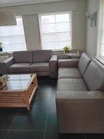 Salon, Huis en Inrichting, Zetels | Complete zithoeken, Ophalen, Gebruikt, Leer