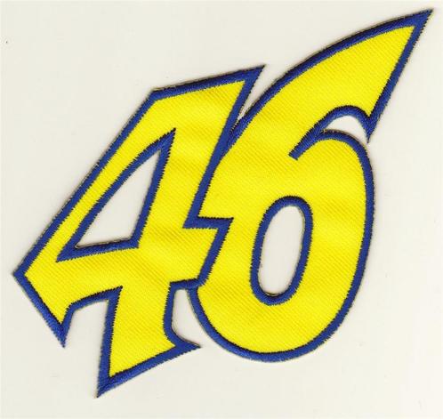 The Doctor Valentino Rossi stoffen opstrijk patch embleem #3, Collections, Marques automobiles, Motos & Formules 1, Neuf, Envoi