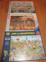 3 puzzel van 1000 stuks, Ophalen, 500 t/m 1500 stukjes, Zo goed als nieuw, Legpuzzel