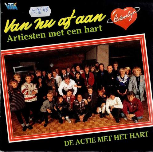 Vinyl, 7"   -   Artiesten Met Een Hart – Van Nu Af Aan, Cd's en Dvd's, Vinyl | Overige Vinyl, Overige formaten, Ophalen of Verzenden