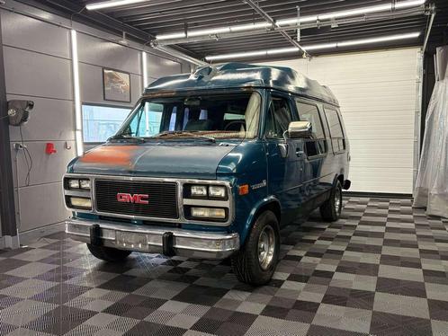 GMC Vandura Campervan 5.7i V8 Benzine/LPG bj. 1992, Auto's, Oldtimers, Bedrijf, Te koop, Metaalkleur, GMC, Benzine, Overige carrosserie
