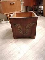 Oude, vintage houten plantenbak, Tuin en Terras, Bloembakken en Plantenbakken, Ophalen, Zo goed als nieuw, Hout
