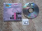 CD Song For Kosovo  free record shop, 1 single, Ophalen of Verzenden, Gebruikt, Pop