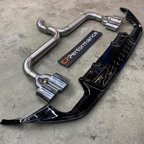 Golf 7 R 7R look diffuser sport uitlaat einddemper delete, Auto-onderdelen, Uitlaatsystemen, Nieuw, 12 maanden garantie, Ophalen of Verzenden