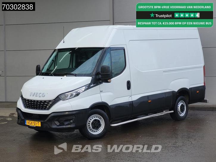 Iveco Daily 35S14 Automaat L2H2 3,5t Trekgewicht ACC LED Nav, Auto's, Bestelwagens en Lichte vracht, Bedrijf, Te koop, Achteruitrijcamera