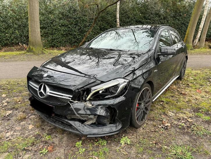 Mercedes A45 Amg Schadewagen, Auto's, Mercedes-Benz, Bedrijf, A-Klasse, Benzine, Automaat, Ophalen