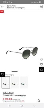 Calvin klein zonnebril nieuw, Ophalen of Verzenden, Zonnebril
