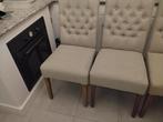4stoelen, Huis en Inrichting, Ophalen, Hout, Gebruikt, Bruin
