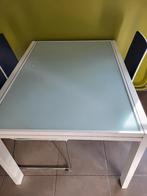 Table avec chaises, Maison & Meubles, Tables | Tables à manger, Métal, 100 à 150 cm, Rectangulaire, Modern