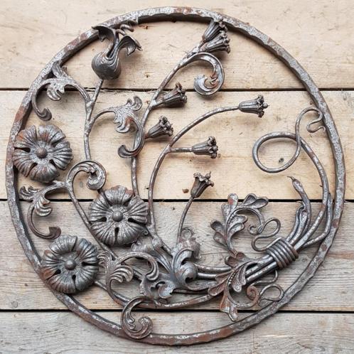 Sier smeedwerk smeedijzer elementen decoratie poort hek deur, Tuin en Terras, Tuinhekken en Hekwerk, Zo goed als nieuw, Sierhekwerk