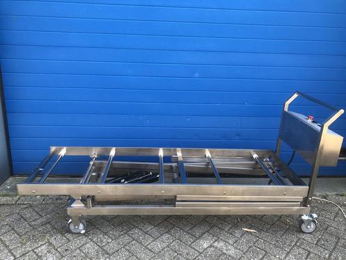 RVS heftafel tot 155 cm met accu, Divers, Matériel Infirmier