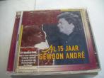 2 CD S - ANDRE HAZES - AL 15 JAAR GEWOON ANDRE, Ophalen of Verzenden, Zo goed als nieuw, Levenslied of Smartlap