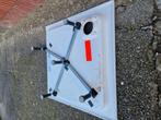 Receveur de douche 80cm sur 80cm avec pieds, Watersport en Boten, Zeilen en Zeiltoebehoren, Ophalen of Verzenden, Zo goed als nieuw