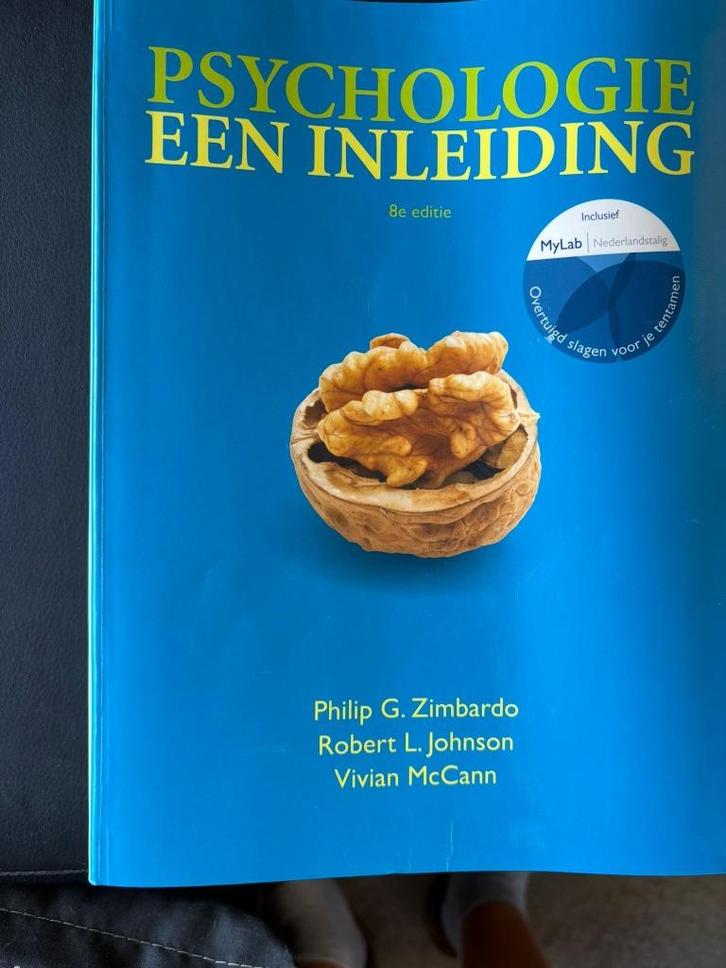 Boek: psychologie een inleiding, Boeken, Studieboeken en Cursussen, Gelezen, Hogeschool, Ophalen