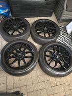 hele mooie set orgineel rial 18 inch 5x112 winterbanden, Auto-onderdelen, Banden en Velgen, 18 inch, Gebruikt, Banden en Velgen