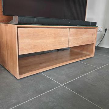 Meuble TV Ethnicraft NORDIC chêne massif beschikbaar voor biedingen