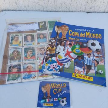 PANINI WORLD CUP STORY SONRIC ALBUM + VOLLEDIGE SET 70/90 beschikbaar voor biedingen