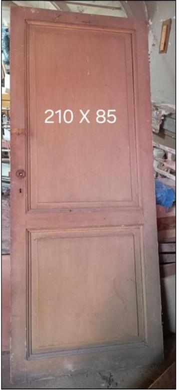 rustieke binnendeuren landelijke stijl, Enlèvement, Utilisé, Bois, Porte intérieure