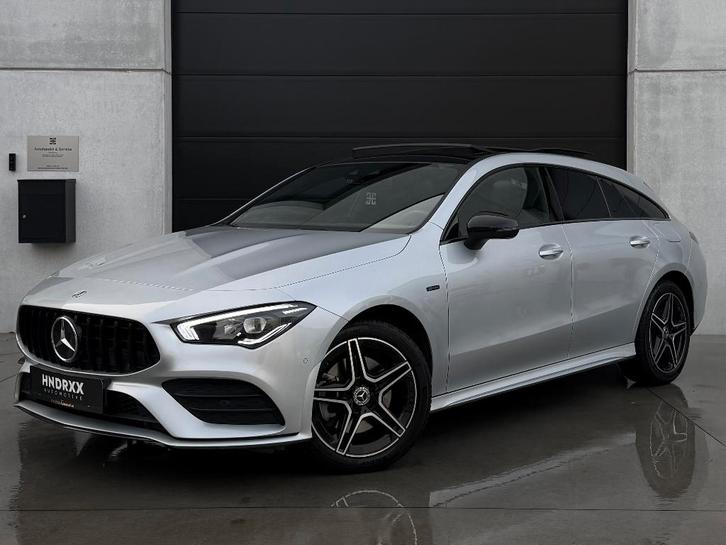 Mercedes-Benz CLA250e SB - AMG - Panorama - Garantie, Auto's, Mercedes-Benz, Bedrijf, Te koop, CLA, ABS, Achteruitrijcamera, Adaptieve lichten
