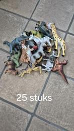 lot van 25 dieren figuurtjes, Ophalen of Verzenden, Zo goed als nieuw