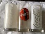 Coca cola retro glazen, blikken dozen, kaarsen, Verzamelen, Ophalen of Verzenden