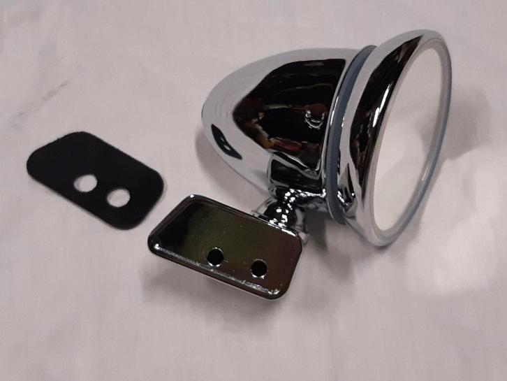 spiegel rechts, BULLET, late type fitment Klassieke Mini, Auto-onderdelen, Spiegels, Mini, Rover, Austin, Nieuw, Ophalen