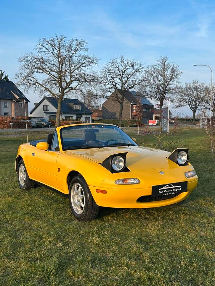 Mazda MX5 NA 1.6i/Perfecte staat/ Originele staat, Autos, Mazda, Entreprise, Achat, MX-5, Jantes en alliage léger, Radio, Sièges sport