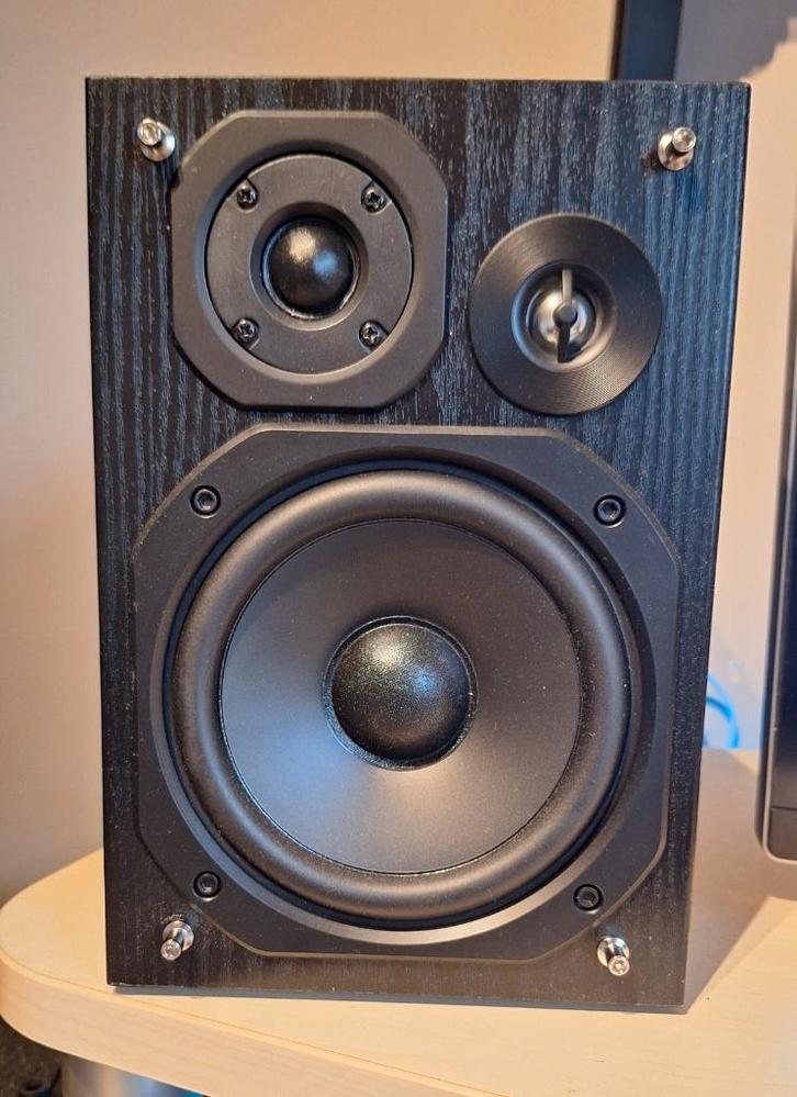 PANASONIC luidsprekerset, Audio, Tv en Foto, Luidsprekerboxen, Gebruikt, Front, Rear of Stereo speakers, Minder dan 60 watt, Philips