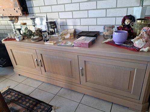 TV meubel, Huis en Inrichting, Kasten |Televisiemeubels, Gebruikt, 150 tot 200 cm, 50 tot 75 cm, Overige houtsoorten, Ophalen