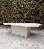 Vintage travertin salontafel, Antiek en Kunst, Ophalen