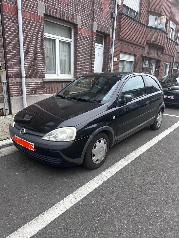 Opel Corsa 1.2, Auto's, Opel, Particulier, Corsa, Benzine, Euro 4, Stadsauto, 3 deurs, Handgeschakeld, Zwart, Grijs, Stof, Ophalen