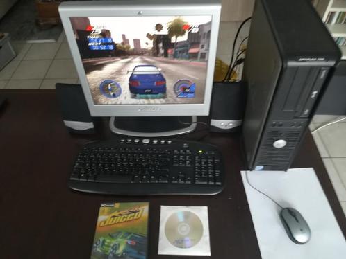 Intel pc met windows xp compleet, Computers en Software, Desktop Pc's, Gebruikt, 2 tot 3 Ghz, HDD, Minder dan 4 GB, Met monitor