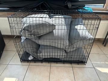 Cage en metal 107 x 70 x 77,5 cm beschikbaar voor biedingen