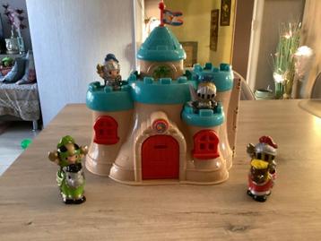 Plastic speelgoed ridderkasteel speelset (33 cm) beschikbaar voor biedingen