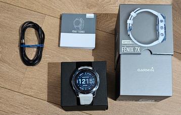 Montre  Garmin Fenix 7X Sapphire Solar. disponible aux enchères