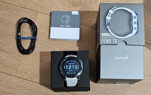 Montre  Garmin Fenix 7X Sapphire Solar., Bijoux, Sacs & Beauté, Montres connectées, Comme neuf, Enlèvement ou Envoi