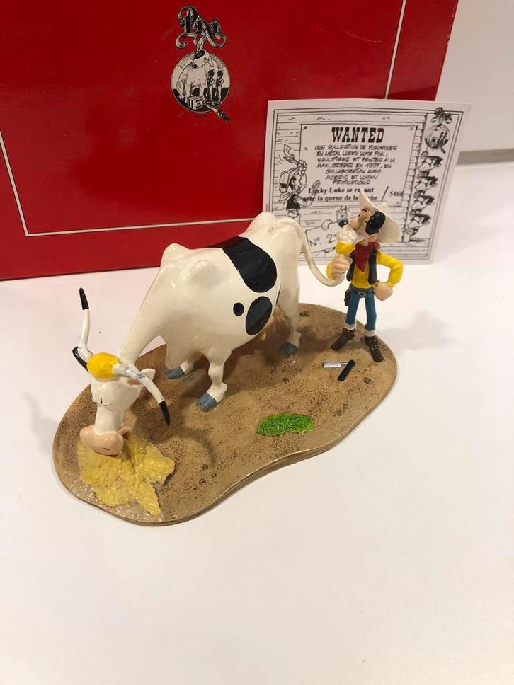 Lucky luke se rasant avec la queue de la vache, pixi, Verzamelen, Stripfiguren, Zo goed als nieuw, Kuifje, Ophalen of Verzenden