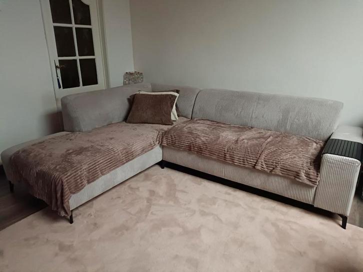 Hoeksalon zetel 2 maand oud Gent, Huis en Inrichting, Zetels | Complete zithoeken, Zo goed als nieuw, Stof, Ophalen