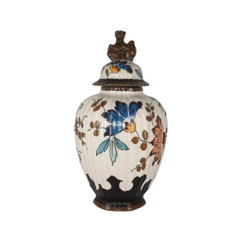 Vase Gouda Holland Dora 5004 Konink, Antiquités & Art, Antiquités | Céramique & Poterie, Enlèvement ou Envoi