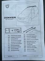 Originele dakdragers Dacia Dokker, Autos : Divers, Housses de voiture, Comme neuf, Enlèvement ou Envoi